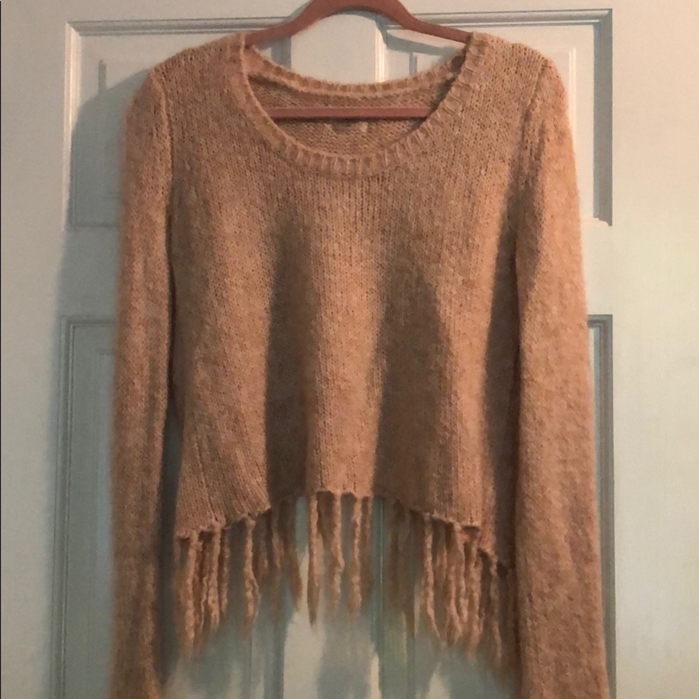 Pink sweater